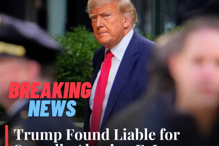 Trump Found Liable for Sexually Abusing E. Jean Carroll; Ordered to Pay $5M
