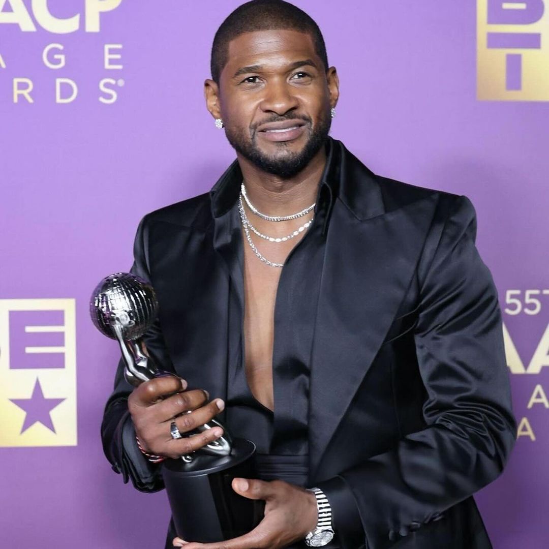 Usher, H.E.R Other Notable Winners at 2024 NAACP Awards image source Usher Instagram