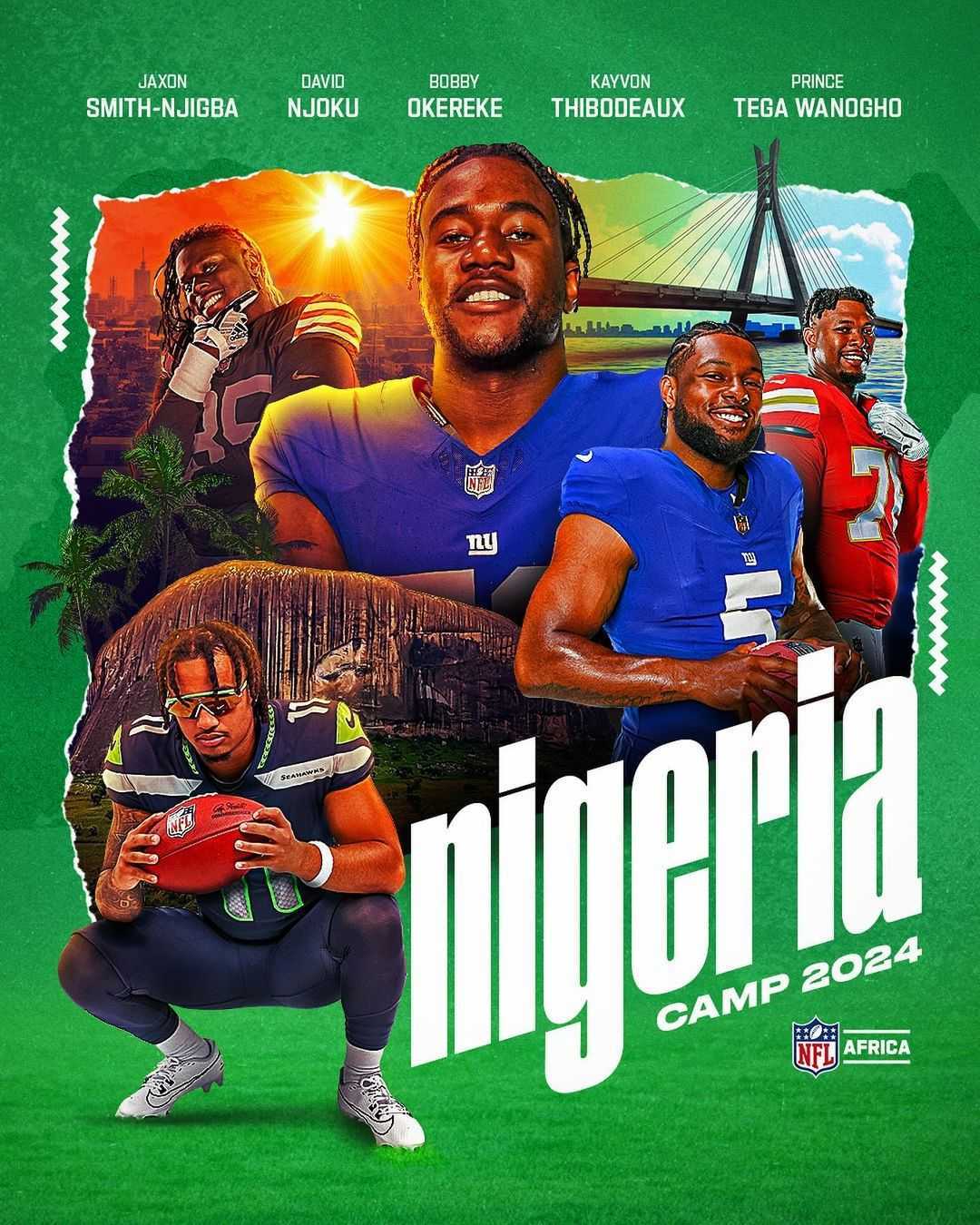 NFL Expands African Outreach with Talent Camp in Nigeria
