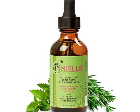 Mielle Organics Rosemary Mint Scalp & Hair Strengthening Oil.