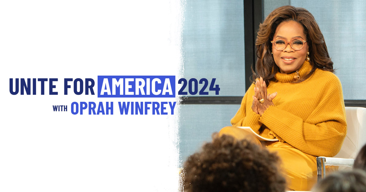 Unite for America with Oprah Winfrey
