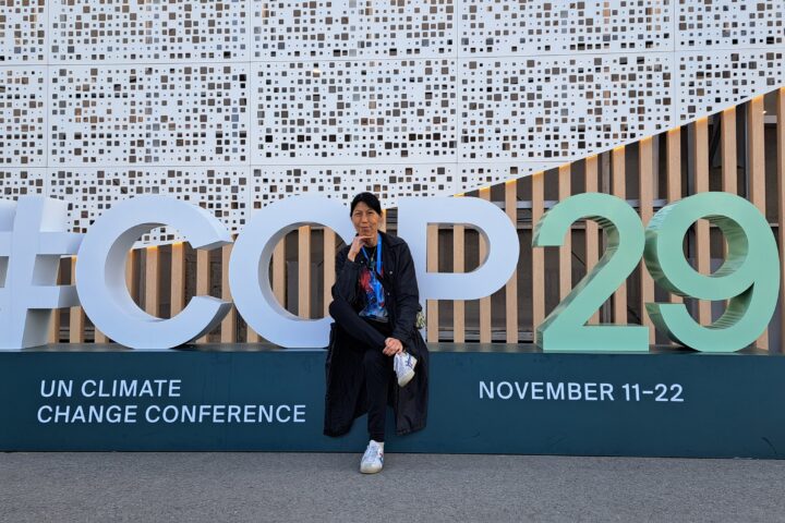 Prof. Shirley Mo Ching Yeung at COP29 Baku - Climate Action