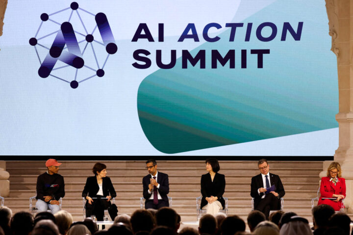 World leaders and tech innovators at the 2025 AI Summit