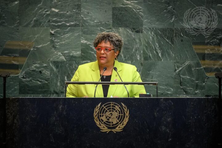 UNGA 2025 - Mia Amor Mottley, Prime Minister, Minister for National Security and the Public Service, and Minister for Finance, Economic Affairs and Investment of Barbados, addresses the general debate of the General Assembly's eightieth session.