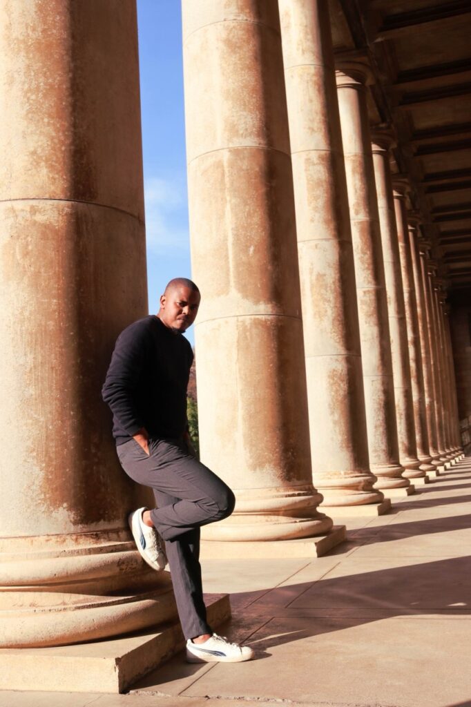 As a professional banker and academic, Lwazi is about empowering global economic networks. Photo credit: Gugu