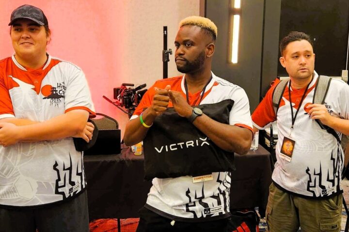 Caption: Ludovic Mbock, a 38-year-old regional fighting game champion from Oxon Hill, Maryland, spent 25 days in ICE detention across three states after a routine check-in on February 17, 2026. He was released on bond March 13 and awaits an asylum hearing on May 21. | Photo: Courtesy Ludovic Mbock / doublecfiend